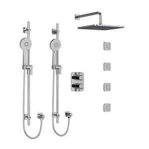 DISCONTINUED SalomÃ©  Shower Kit 783 - Chrome | Model Number: KIT783SAC-6