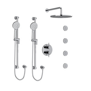 DISCONTINUED Sylla Shower Kit 783 - Chrome | Model Number: KIT783SYTMC