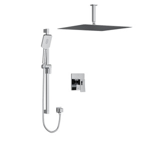 DISCONTINUED Premium Type T/P (Thermostatic/Pressure Balance) 1/2 Inch Coaxial 2-Way System With Hand Shower And Shower Head - Chrome | Model Number: KIT8323C-6