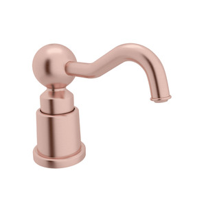 Soap and Lotion Dispenser - Rose Gold | Model Number: LS650CRG - Product Knockout