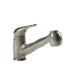 DISCONTINUED-Melenas Pull-Out Kitchen Faucet - Brushed Nickel | Model Number: ML101BN - Product Knockout