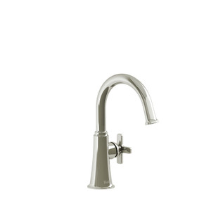 DISCONTINUÉ Robinet de lavabo monotrou sans drain - Nickel poli  | Numéro de modèle: MMRDS00XPN-10