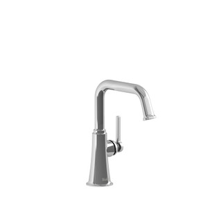 Momenti Single Hole Bathroom Faucet - Chrome with Lever Handles | Model Number: MMSQS00LC - Product Knockout