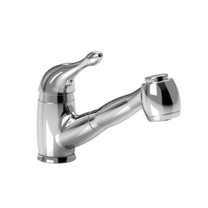 DISCONTINUED Kitchen faucet with spray - Chrome | Model Number: MO101C-10