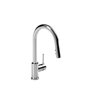 DISCONTINUED Kitchen faucet With spray - Chrome | Model Number: NJ201C-15