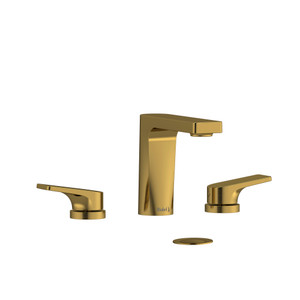 Ode 8 Inch Bathroom Faucet - Brushed Gold | Model Number: OD08BG - Product Knockout