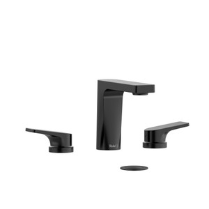 Ode 8 Inch Bathroom Faucet - Black | Model Number: OD08BK-05 - Product Knockout