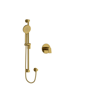Ode Type P (Pressure Balance) Shower PEX - Brushed Gold | Model Number: OD54BG-SPEX - Product Knockout