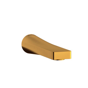 Ode™ Wall Mount Tub Spout - Brushed Gold | Model Number: OD80BG