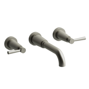 Pallace™ Wall Mount Lavatory Faucet - Brushed Nickel | Model Number: PA03LBN