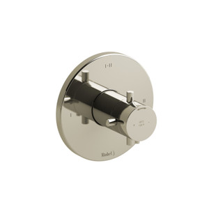 DISCONTINUED 2-way Type T/P (thermostatic/pressure balance) coaxial complete valve - Polished Nickel | Model Number: PATM23+PN