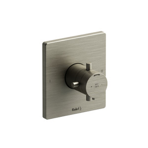 DISCONTINUED 2-way no share Type T/P (thermostatic/pressure balance) coaxial complete valve PEX - Brushed Nickel | Model Number: PATQ44+BN-SPEX