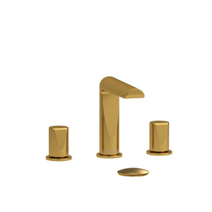 Parabola 8 Inch Bathroom Faucet - Brushed Gold | Model Number: PB08BG-05 - Product Knockout