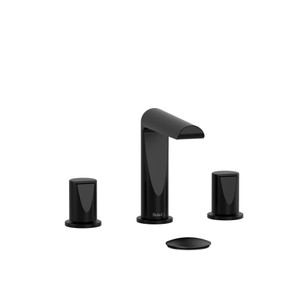 DISCONTINUED Parabola™ Widespread Lavatory Faucet - Black | Model Number: PB08BK-05