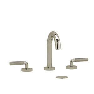 DISCONTINUÉ Robinet de lavabo rétractable en plusieurs parties avec bec en C Riu™ - Nickel poli  | Numéro de modèle: RU08LKNPN-05
