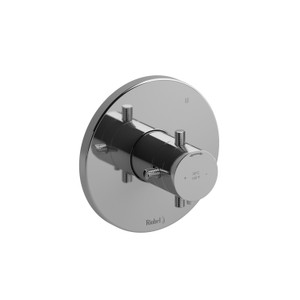 DISCONTINUED 3-way Type T/P (thermostatic/pressure balance) coaxial complete valve - Chrome | Model Number: RUTM45+KNC-SPEX