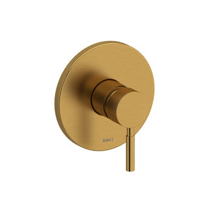 Riu Type P (Pressure Balance) Complete Valve PEX - Brushed Gold | Model Number: RUTM51BG-SPEX - Product Knockout