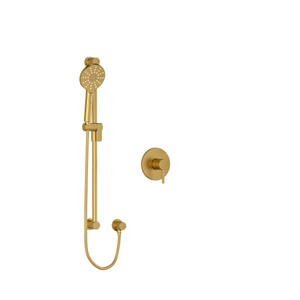 Riu Type P (Pressure Balance) Shower - Brushed Gold | Model Number: RUTM54BG-EX - Product Knockout