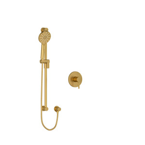 DISCONTINUED-Riu Type P (Pressure Balance) Shower - Brushed Gold | Model Number: RUTM54BG-SPEX - Product Knockout