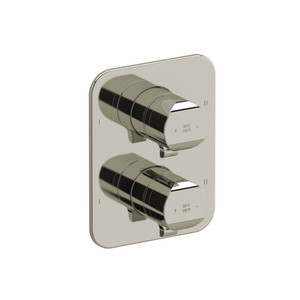 DISCONTINUED Salomé™ 3/4" Therm & Pressure Balance Trim With up to 6 Functions - Polished Nickel | Model Number: SA88PN