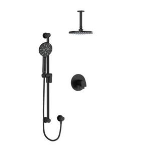 Shower Kit 323 Trim - Black | Model Number: TKIT323ODBK-6