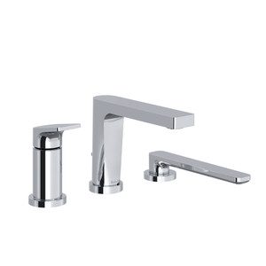 Ode™ 3-Hole Pressure Balance Deck Mount Tub Filler Trim - Chrome | Model Number: TOD16C