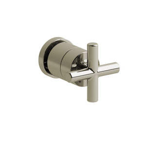 Pallace 1/2 Inch Volume Control Trim  - Polished Nickel with Cross Handles | Model Number: TPATM20+PN - Product Knockout