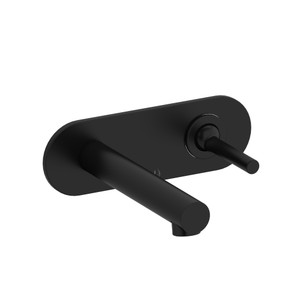 GS Wall Mount Widespread Lavatory Faucet Trim - Black | Model Number: TGS11BK