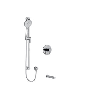 Shower Kit 1244 Trim - Chrome | Model Number: TKIT1244RUTMKNC