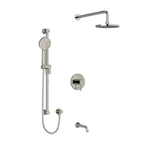 DISCONTINUED Shower Kit 1345 - Polished Nickel | Model Number: TKIT1345EDTMPN-6