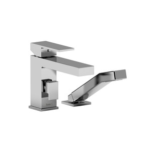 DISCONTINUED Kubik™ 2-Hole Pressure Balance Deck Mount Tub Filler - Chrome | Model Number: US02C