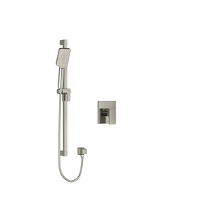 DISCONTINUED-Kubik Type P (Pressure Balance) Shower PEX - Brushed Nickel | Model Number: US54BN-SPEX - Product Knockout