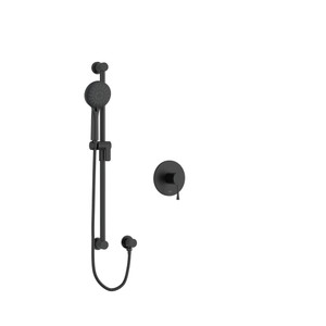 Type P (Pressure Balance) Shower - Black | Model Number: EDTM54BK