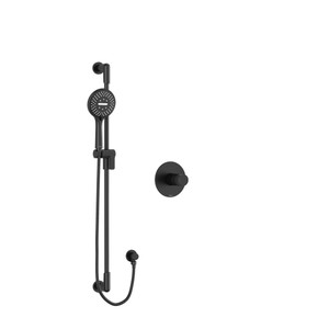 Parabola Type P (Pressure Balance) Shower With PEX Connection - Black | Model Number: PB54BK-SPEX - Product Knockout