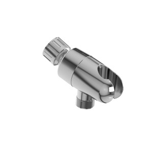 Handshower Holder With Outlet For Shower Arm Connection - Chrome | Model Number: 4902C