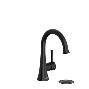 Robinet de lavabo à poignée simple Edge™ - Noir | Numéro de modèle: ED01BK