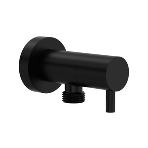 Handshower Outlet With Integrated Volume Control - Matte Black | Model Number: 0327WOMB