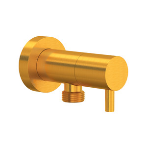Handshower Outlet With Integrated Volume Control - Satin Gold | Model Number: 0327WOSG - Product Knockout