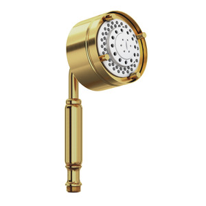 4" 5-Function Handshower - Satin Unlacquered Brass | Model Number: 402HS5SUB