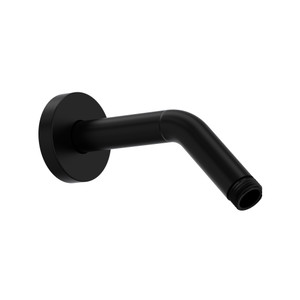 7" Reach Wall Mount Shower Arm - Matte Black | Model Number: 70227SAMB