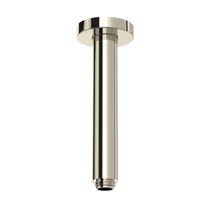 DISCONTINUED 7" Reach Ceiling Mount Shower Arm - Polished Nickel | Model Number: 70327SAPN