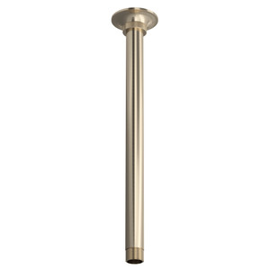 DISCONTINUED 12" Ceiling Mount Shower Arm - Satin Nickel | Model Number: MB3551STN