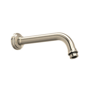 7 Inch Reach Wall Mount Shower Arm - Satin Nickel | Model Number: U.5362STN - Product Knockout