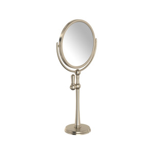 Freestanding Makeup Mirror - Satin Nickel | Model Number: U.6931STN