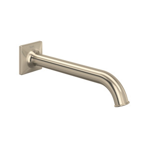 Apothecary Wall Mount Tub Spout - Satin Nickel | Model Number: AP16W1STN - Product Knockout