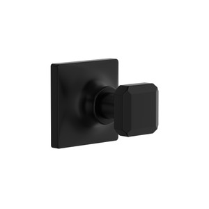 Apothecary™ Robe Hook - Matte Black | Model Number: AP25WRHMB