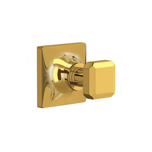 Apothecary™ Robe Hook - Unlacquered Brass | Model Number: AP25WRHULB