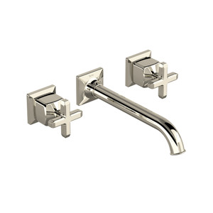 Apothecary™ Wall Mount Lavatory Faucet Trim - Polished Nickel | Model Number: TAP08W3XMPN