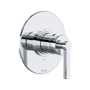 Lombardia 1/2 Inch Pressure Balance Trim with Lever Handle - Polished Chrome | Model Number: TLB51W1LMAPC - Product Knockout