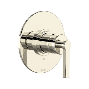 Lombardia 1/2 Inch Pressure Balance Trim with Lever Handle - Polished Nickel | Model Number: TLB51W1LMPN - Product Knockout